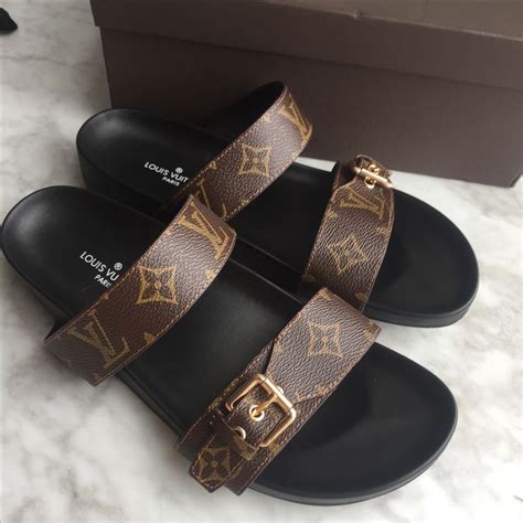 louis vuitton slippers womens 2018|Louis Vuitton open toe slippers.